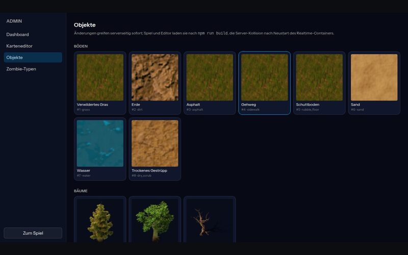 2D-Multiplayer mit WebTransport über HTTP/3: Screenshot 2